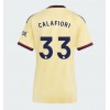 Arsenal Riccardo Calafiori #33 Tredjedrakt Kvinner 2026-27 Kortermet